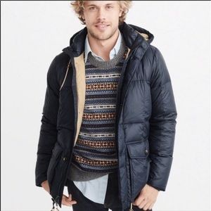 Down Puffer Jacket A&F Men’s